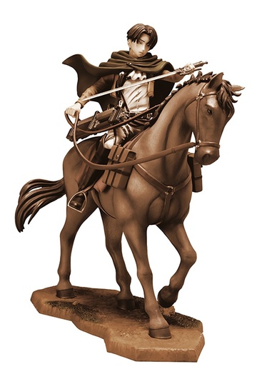 Levi (Equestrian Figure Sepia Color), Shingeki No Kyojin, Banpresto, Pre-Painted